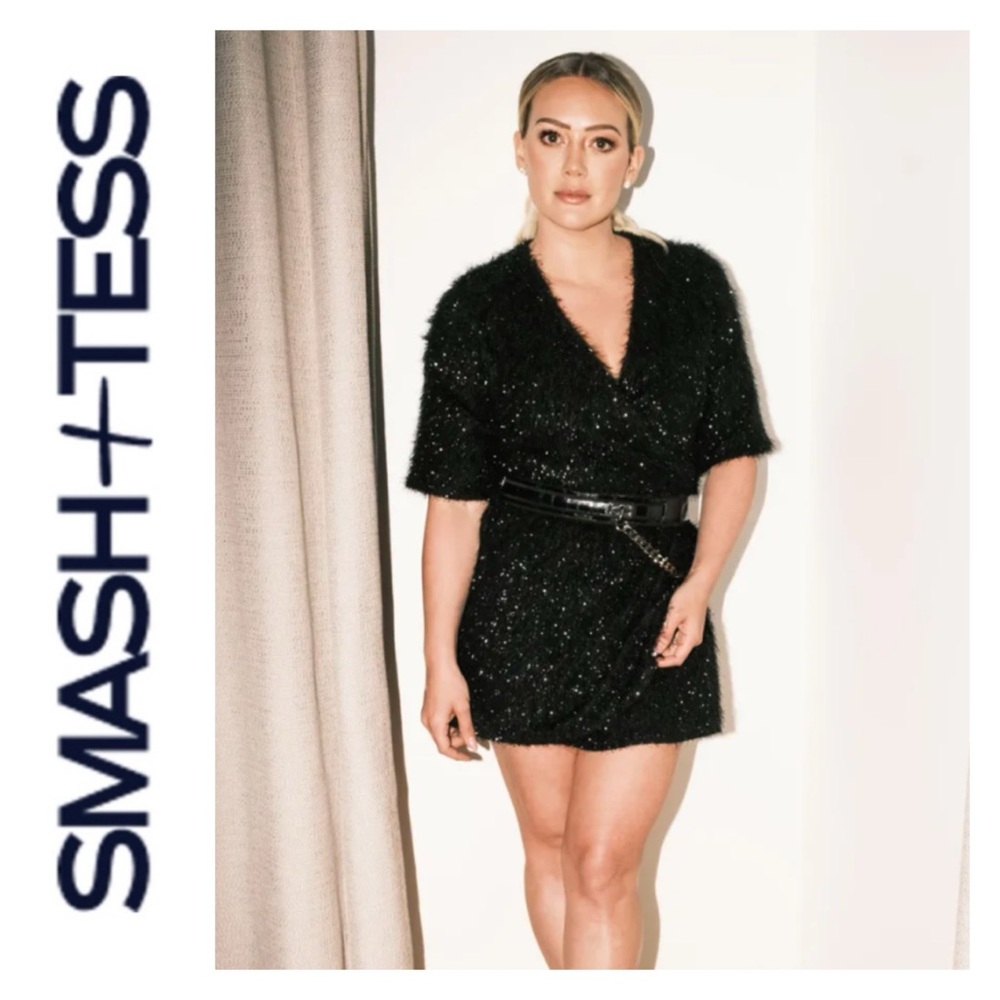 SMASH + TESS X HILLARY DUFF Black Romper Size Medium